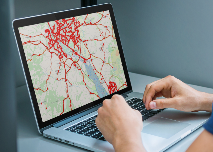 The footprint of UK bus operators