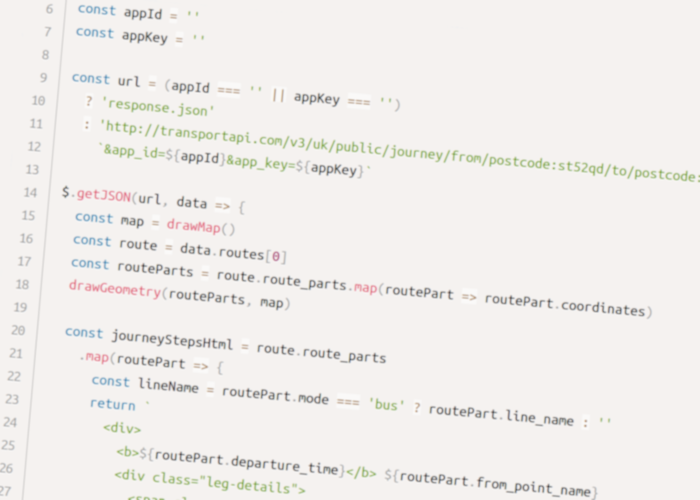 TransportAPI Release Interactive Usage Examples